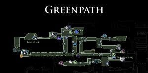 Hollow Knight Greenpath Map