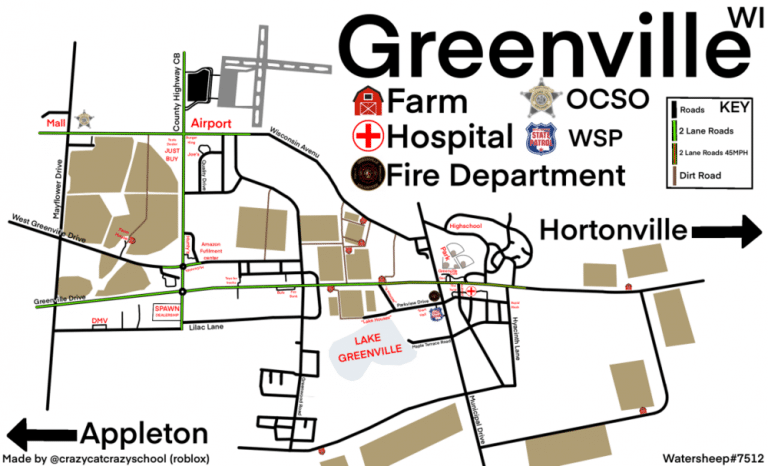 Greenville Roblox Map