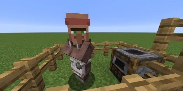How to Make a Butcher Villager in Minecraft
