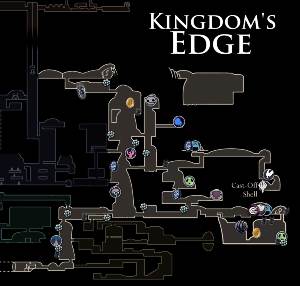 hollow knight Kingdom's Edge map