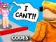 Obby But You Cant Jump Codes Roblox