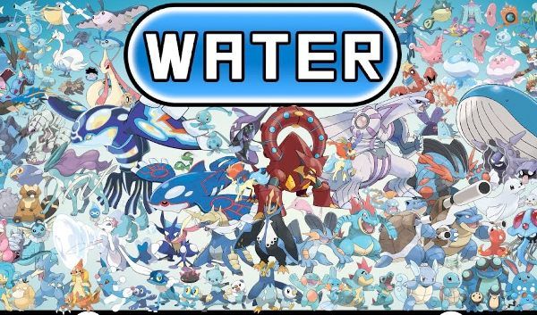 pokemon all water types