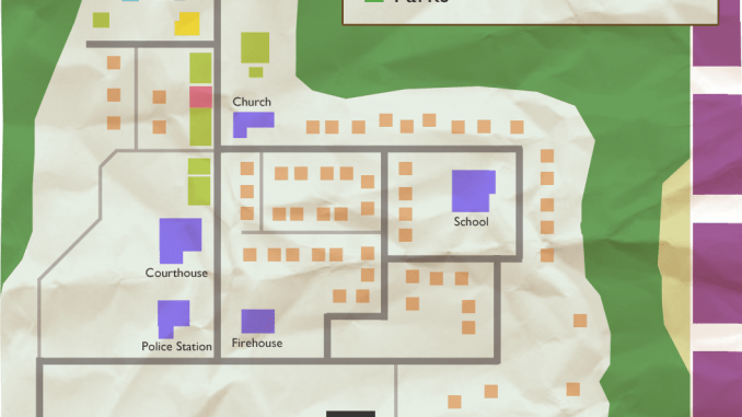 Rosewood map