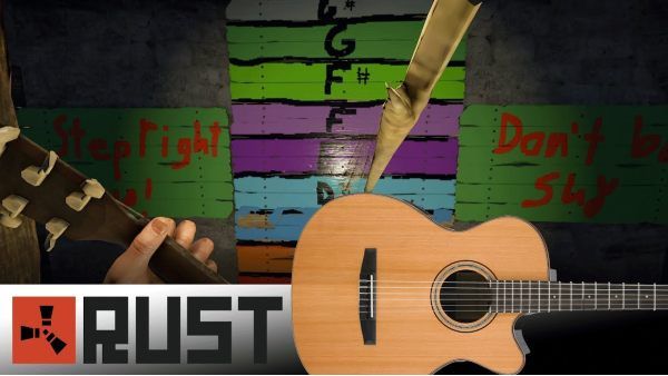 Rust Guitar and Piano Songs Keyboard & Keys