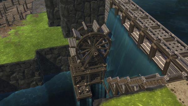 Timberborn Water Wheel