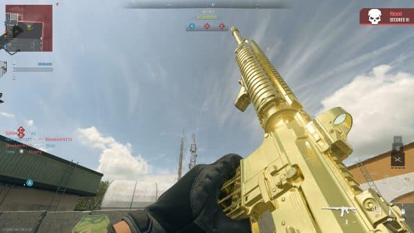Unlock Gold Camo MW2