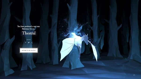 Wizarding World Patronus Thestral Answers