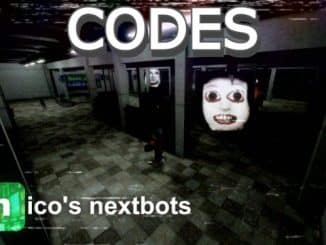 nicos nextbots Codes Roblox
