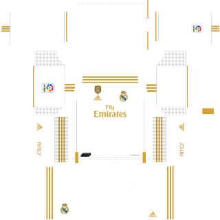 Real madrid logo and imperial kits for dream league soccer 2019