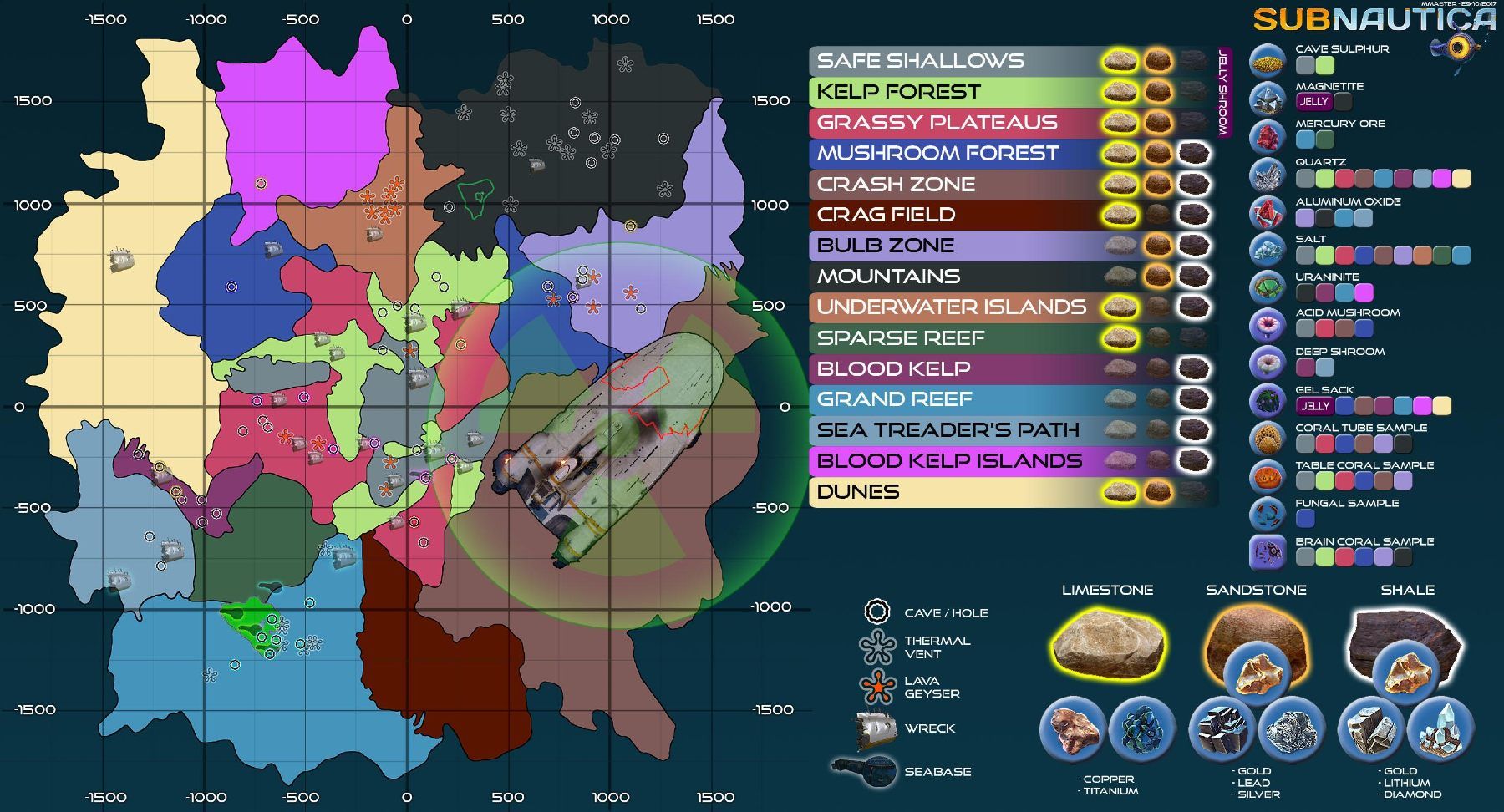 map of subnautica