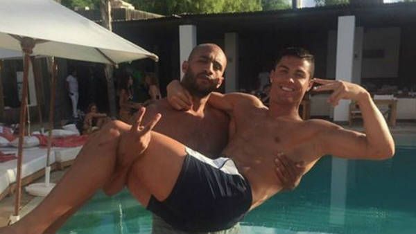 cristiano ronaldo badr hari novio