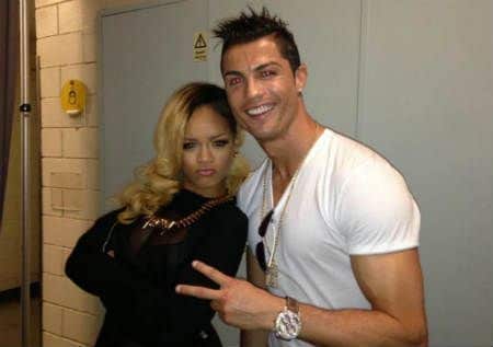 Cristiano Ronaldo Rihanna