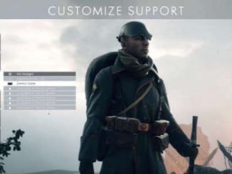 clase apoyo en battlefield 1