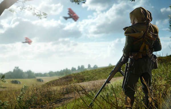 explorador en battlefield 1