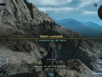 mapa incompleto en Final Fantasy 15