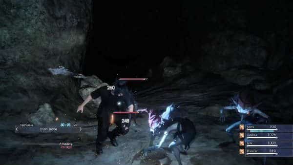 mazmorras en Final Fantasy 15
