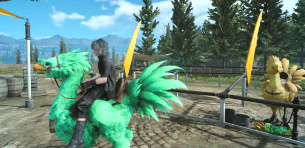 peras de chocobo en Final Fantasy 15