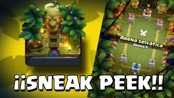 Arena Selvática en Clash Royale