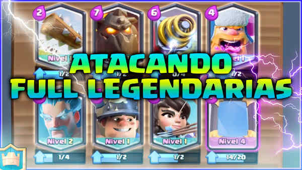Cartas Legendarias en Clash Royale