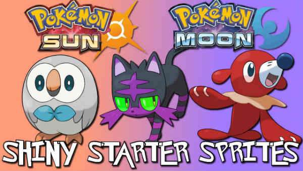 Pokémon Shiny en Pokémon Sol y Luna