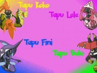 Tapus en Pokémon Sol y Luna