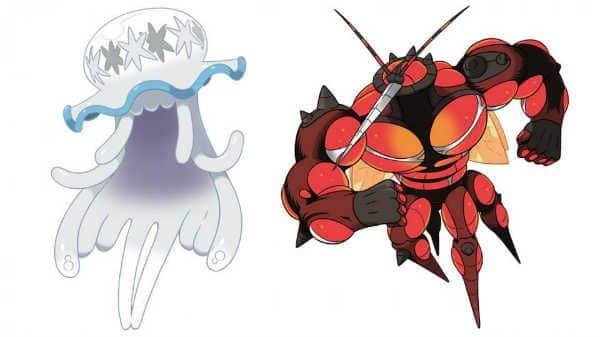 Ultraentes en Pokémon Sol y Luna