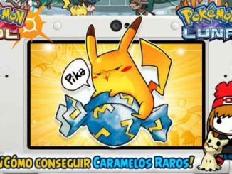 caramelos raros en Pokémon Sol y Luna