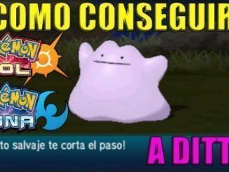 conseguir a Ditto en Pokémon Sol y Luna