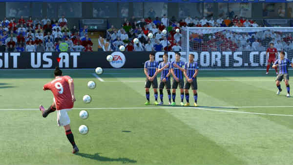 faltas con el exterior en FIFA 17