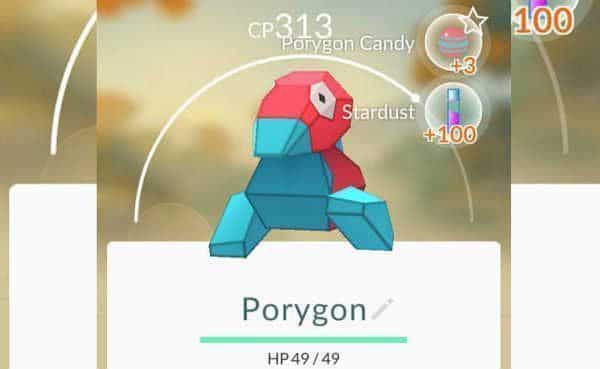 Evolucionar a Porygon en Pokémon Go