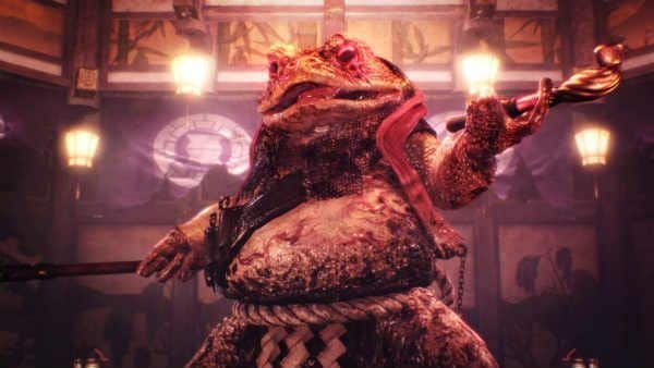 Sapo gigante en Nioh