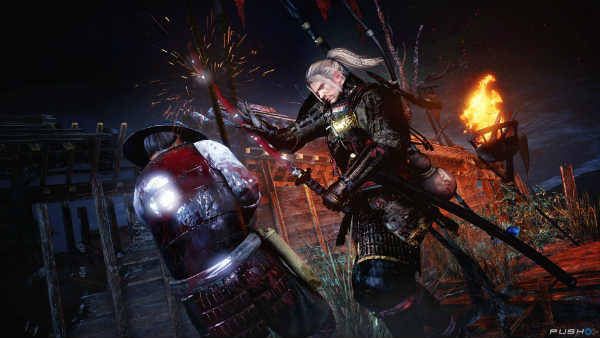 hogueras benditas de Itsukushima en NiOh