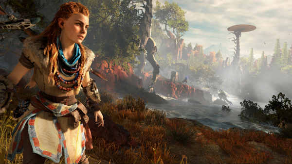 muñecos pastadores en Horizon Zero Dawn