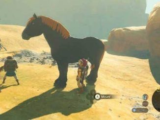Conseguir el caballo gigante en Zelda Breath of the Wild