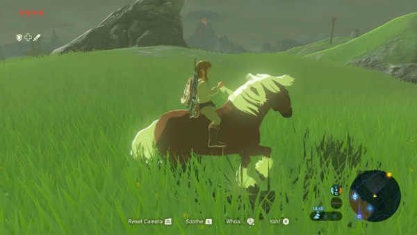 Epona en Zelda Breath of the Wild