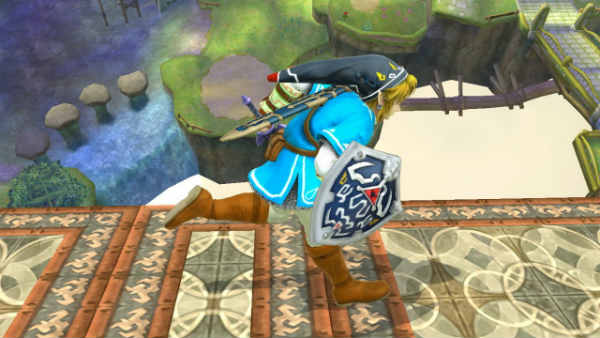 Escudo Hyliano en Zelda Breath of the Wild