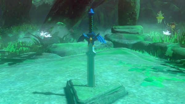 Espada Maestra en Zelda Breath of the Wild