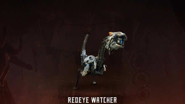 Vigía de ojos rojos en Horizon Zero Dawn