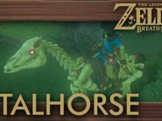 caballo esqueleto en Zelda Breath of the Wild