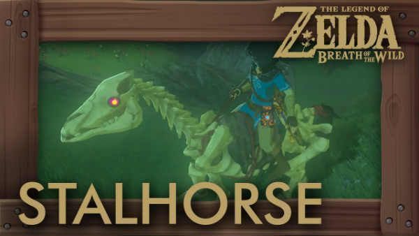 caballo esqueleto en Zelda Breath of the Wild