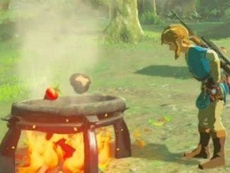 Cocinar en Zelda Breath of the Wild