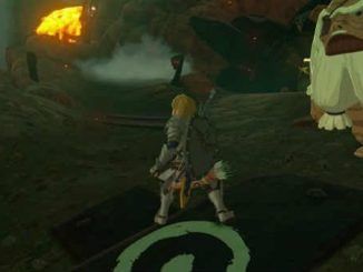 entrar en la ciudad de Goron en Zelda Breath of the Wild