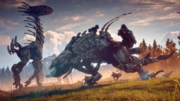 maquinas de Horizon Zero Dawn