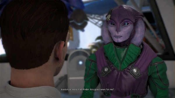 seducir a Avela Kjar en Mass Effect Andromeda