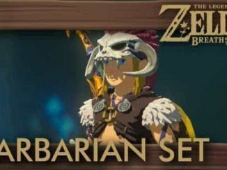 traje de Bárbaro en Zelda Breath of the Wild
