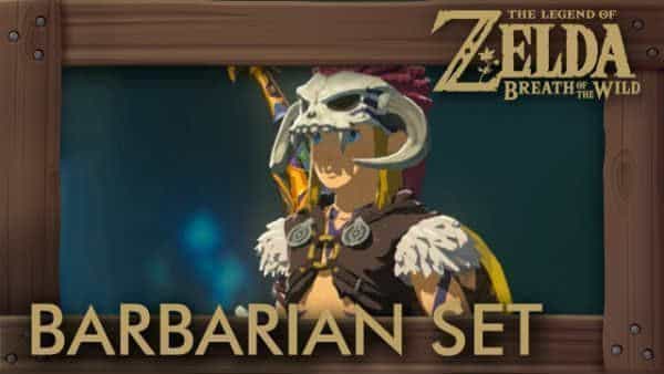 traje de Bárbaro en Zelda Breath of the Wild