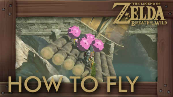 volar en Zelda Breath of the Wild