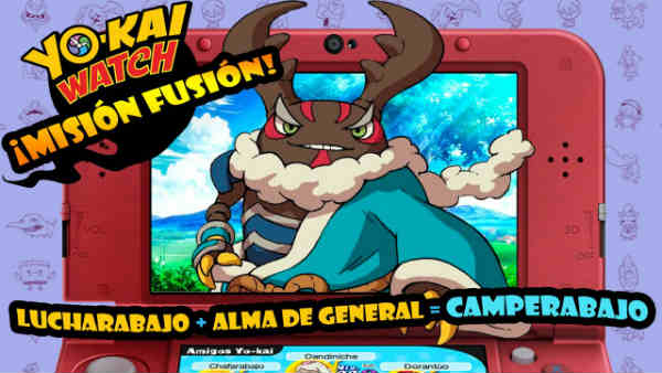 Conseguir a Camperabajo en Yo-Kai Watch 2