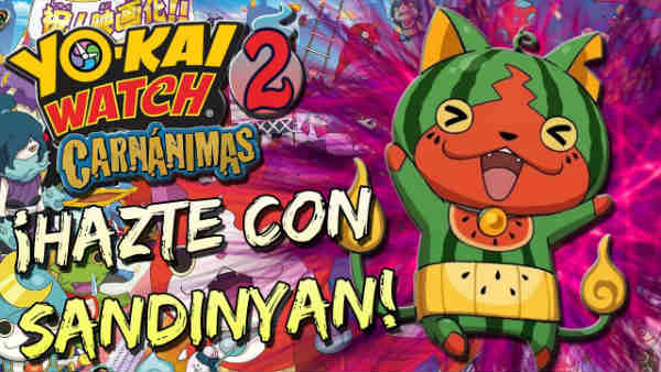 Conseguir a Sandinyan en Yo-Kai Watch 2