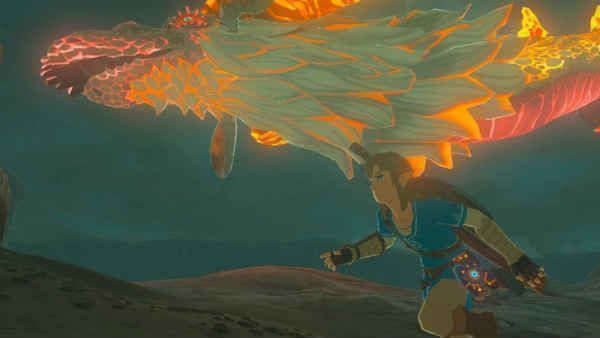 Farmear a los dragones en Zelda Breath of the Wild